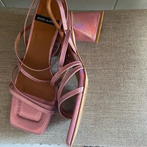Angel Alarcon Gillian Strappy Sandal Heels
